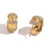 18k Gold Plated Hoop Earrings