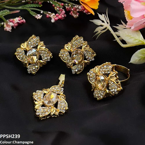 PPSH239 MZM Oval/Heart Pendant Set - PPSH - Image 5