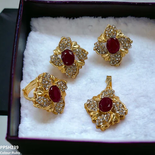 PPSH239 MZM Oval/Heart Pendant Set - PPSH - Image 6