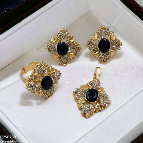 PPSH239 MZM Oval/Heart Pendant Set - PPSH - Image 3