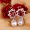Royal Pearl Drop Earrings