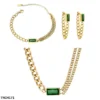 TNCH171 ZLX Layer Necklace Set with Bracelet - TNCH